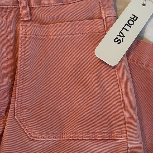 ROLLA'S Pink High Rise Jeans - Picture 4 of 7